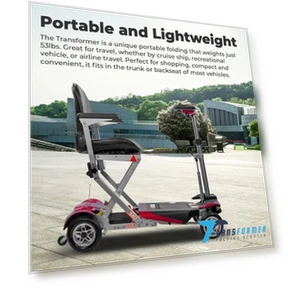 Folding Mobility Scooter — Electric Self-Balancing Scooters, Enhance Mobility