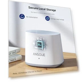 Wireless Outdoor Security Camera System — Security Cameras, ANSQUE