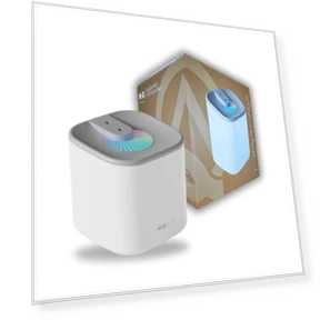 Ultrasonic Air Humidifier with LED Lights — Diffusers, ALQMIA