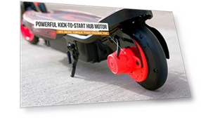 Electric Scooter with Hub Motor — Electric Vehicles, Razor