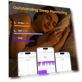 Wearable Fitness Ring Health Tracker — Smart Rings, BUDAOLIU