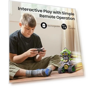 Robot Building Kit with Remote Control — Construction Kits, Sillbird