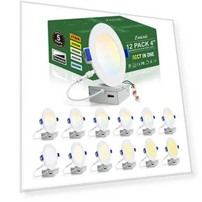 Ultra-Thin LED Recessed Ceiling Light — Recessed Lighting, zouzai