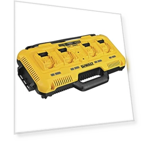 4-Port Rapid Charger — Power Up, DEWALT