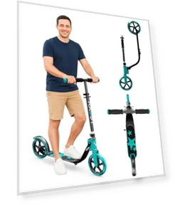 Adult Scooter with Big Wheels — Push Scooters, LEEYV