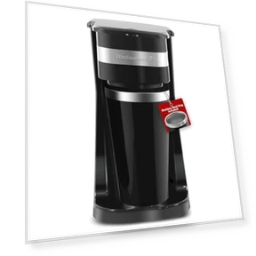 Personal Single-Serve Compact Coffee Maker — Brewing Excellence, Elite Gourmet