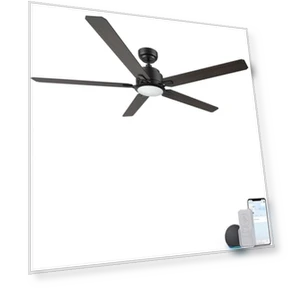 Smart Ceiling Fan with Lights — Ceiling Fan Wall Controls, CEME