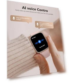 AI Voice Smartwatch for Women — Smartwatches, SOUYIE