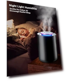 Portable Small Humidifier — Air Moisturizers, KASYDoFF