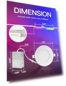 Smart LED Recessed Lighting — Recessed Lighting, POWERASIA