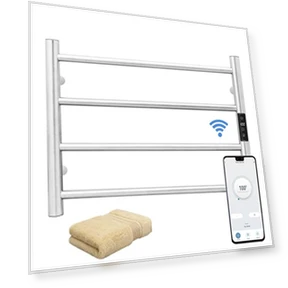 Smart WiFi Towel Warmer Wall Mounted — Towel Warmers, KEG
