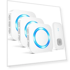 Waterproof Wireless Doorbell — Smart Home Security, SURFOU