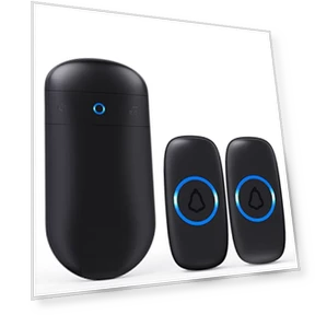 Wireless Doorbell with 2 Buttons — Kits, SECRUI