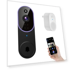 Wireless WiFi Video Doorbell Camera — Smart Home Security