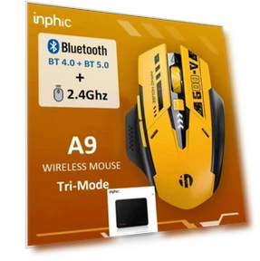 Bluetooth Mouse A9 — Mouse Pads, Inphic