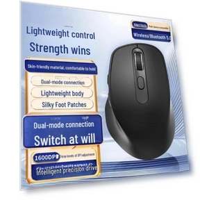 Dual Mode Rechargeable Wireless Mouse — Computer Mice, Global Finds