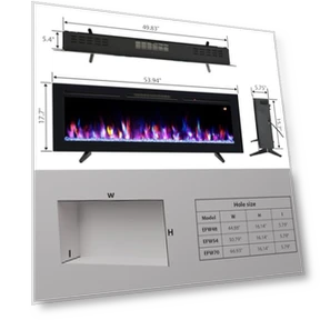 Electric Fireplace Heater — Electric Heating Solutions, Kentsky
