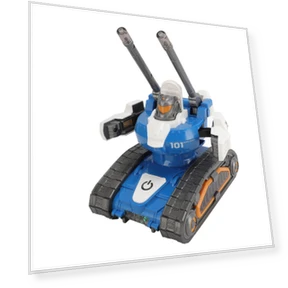 Electric Transforming Tank Robot Toy — Interactive Figures & Robots, Neoglint