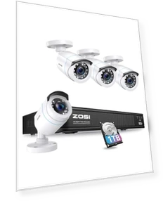 Full 1080p Home Security Camera System — Smart Home Security, ZOSI