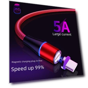 High-Speed Magnetic Charging Cable — Chargers & Cables, Smarter than future