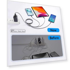 Multiple Charging Cable — Charging Solutions, ASICEN