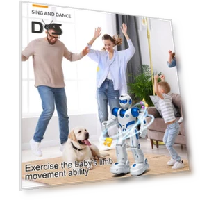 Programmable Dancing Robot with LED Eyes — Interactive Figures & Robots, Play with You