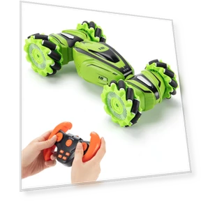 Radio-controlled car with side movement — Interactive Figures & Robots, MIYAKO