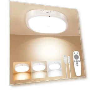 Rechargeable Motion Sensor Ceiling Light — Garden Illumination, KNHUOS