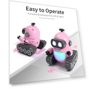 Rechargeable Remote Control Robot Toy — Interactive Figures & Robots, GILOBABY
