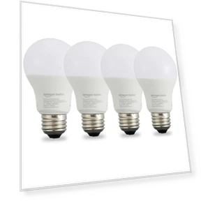 Smart A19 LED Light Bulb — LED, Amazon Basics