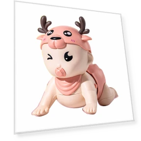 Smart Electronic Crawling Doll — Infant & Early Childhood Playthings, Neoglint