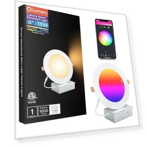 Smart Recessed Lighting — LED, Lumary