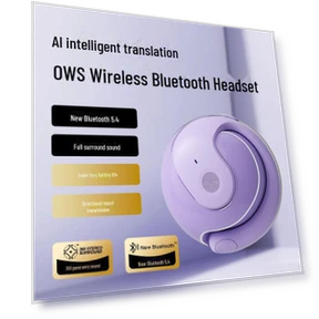 Sports Bluetooth Headset with AI Translation Function — Headsets, ElectroCN