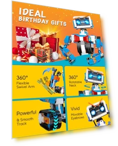STEM Robot Toys Building Kits — Construction Kits, aukfa
