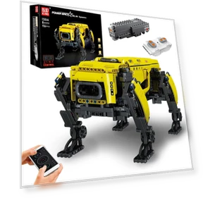 Technic Mechanical Dog Block Kit — Construction Kits, MOLD KING