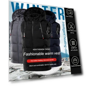USB Heated Smart Vest — Men's Vests, ElongPaoXiao