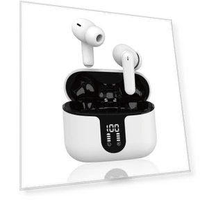 Wireless Smart Headphones with Noise Cancellation — In-Ear Headphones, Kashimura