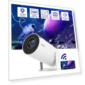 4K WiFi HD Android 11 5G Mini Bluetooth Home Projector — Home Theater Projectors, Smarter than future