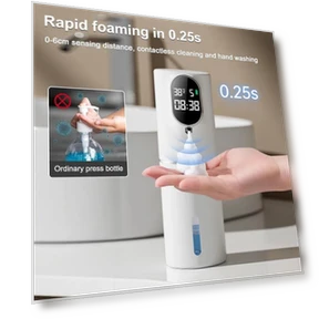 5-Speed Contactless Foam Soap Dispenser — Care Dispensers, Dream Garage