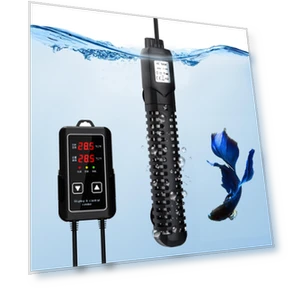 Aquarium Heater with Automatic LED Temperature Control — Heaters & Chillers, SAMURAI STYLE