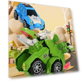 Automatic Transformer Robot with Sound — Playsets, Qinhe