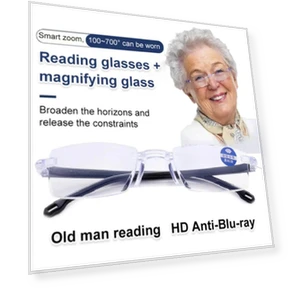 Automatic Zoom Reading Glasses — Reading Glasses, Fashion Glasses M