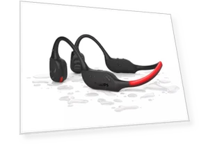 Bone Conduction Bluetooth Wireless Earphones with LED Safety Light — Audio Gear, AniWorld