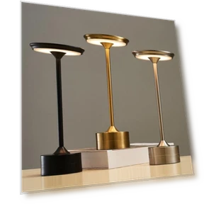 Desk Lamp with Touch Control — Study & Desk Lighting, Blackcurrant