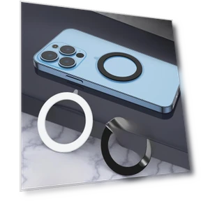 Magnetic Ring for Wireless Charging Phone Case — Mobile Devices & Accessories, AI Supermarket