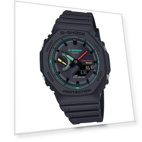 Multi Fluorescent Color Smartphone Link Solar Watch — Men's Timepieces, Casio