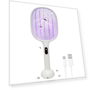 Smart Digital Display Electric Fly Swatter — Fly Swatters, Simplistic Living Home