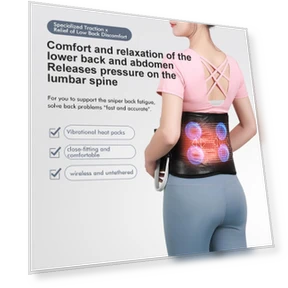 Smart Lumbar Belt with Heating — Rehabilitation & Therapy Equipment, Baty