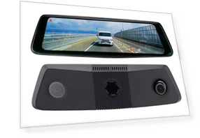 Smart Room Mirror with Front and Rear Drive Recorder — Rearview Video Systems, Zen-Japan Electronics