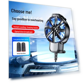 Transparent Phone Radiator — Cooling Pads & Fans, TopSky
